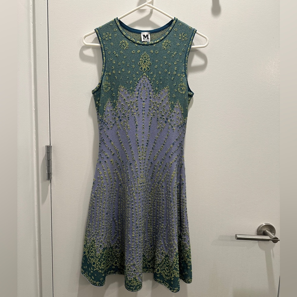 ***SOLD OUT***M Missoni metallic glitter knitted dress